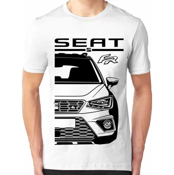 Pánské tričko Seat Arona FR Pánské Tričko Khaki 2XL