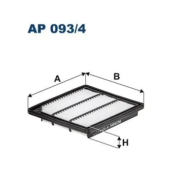Filtr do auta Vzduchový filtr, , 68091843AA, K68091843AA, FILTRON, AP 093/4