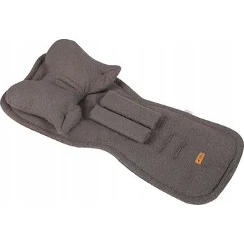 Příslušenství pro přepravu dětí Vložka do kočárku s polštářkem pro dítě Boucle šedá