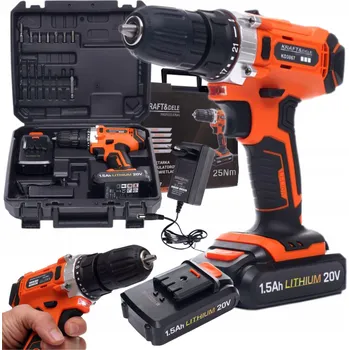 Aku Šroubovák Kraft&Dele, akumulátorové napájení 20 V, KD3067