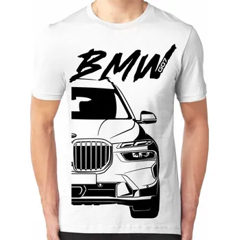 BMW X7 G07 Facelift Pánsky Tričko Khaki 2XL