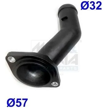 Chladič motoru Příruba chladiva MEAT & DORIA 93121