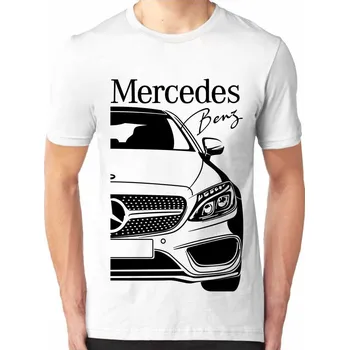 Mercedes S Kupé C217 Pánsky Tričko Khaki XL