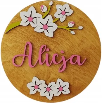 Nástěnné svítidlo Nástěnné svítidlo woodwedding_pl integrovaný LED zdroj hnědá