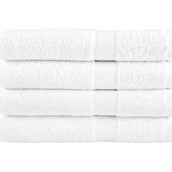 Utěrka Premium ručníky SOLUND 10 ks bílé 100 x 150 cm 600 g/m²