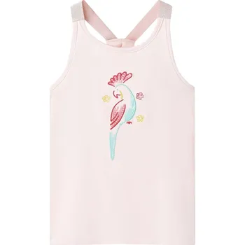 Dětská móda Dětské tílko bledě růžové 140