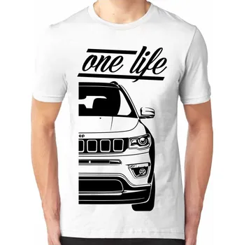 Pánské tričko Jeep Compass 2018 Pánsky Tričko Khaki 3XL