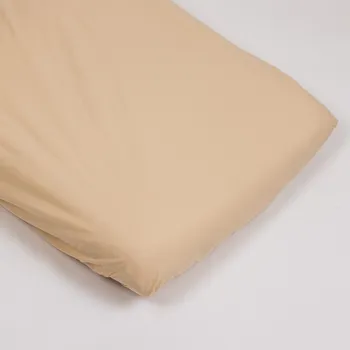 Prostěradlo Tulimese Prostěradlo jednobarevné béžové VÝBĚR VELIKOSTI PROSTĚRADLA: ROZMĚR 90X200 CM