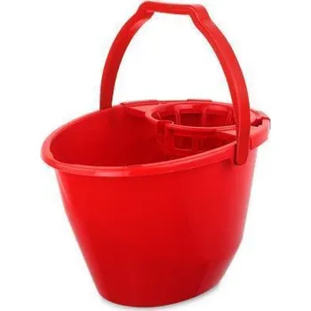 kbelík Kbelík na mytí podlahy se ždímacím košem, červená, 11 l, BONUS B186