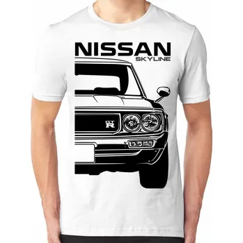 Nissan Skyline GT-R 2 Pánsky Tričko Khaki S