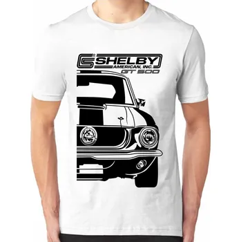 Ford Mustang Shelby GT500 Pánské Tričko Khaki S