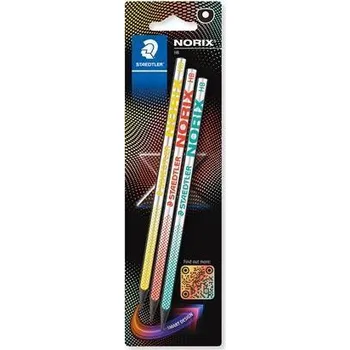 Grafitová tužka Grafitová tužka "Norix 181", 3 různé barvy, HB, sada, STAEDTLER 181-HBBK3