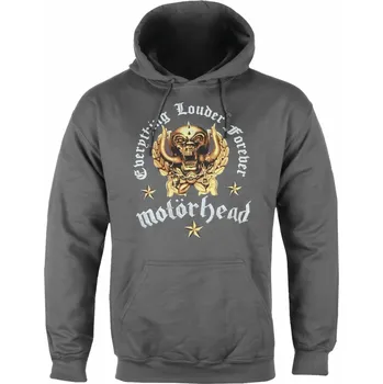 Pánské oblečení mikina s kapucí pánské Motörhead - Everything Louder Forever CHAR - ROCK OFF - MHEADHOOD59MC - M