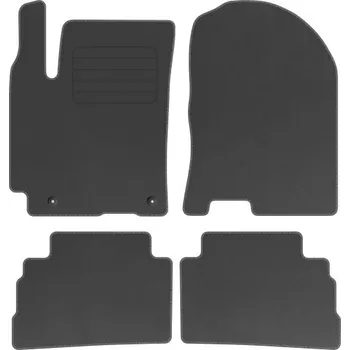 autokoberec Kobercové rohože Edecor velurové 4 ks