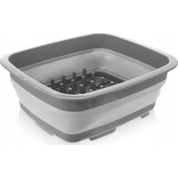 Odkapávač na nádobí Skládací sušák na nádobí, silikonová miska do dřez / umyvadla