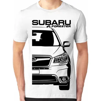 Pánské tričko Subaru Forester 4 Pánské Tričko Khaki M