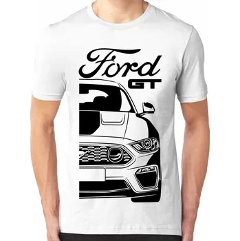 Ford Mustang Mach-E GT Pánské Tričko Khaki L