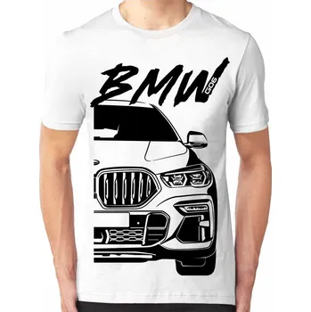 BMW X6 G06 Pánsky Tričko Khaki XL