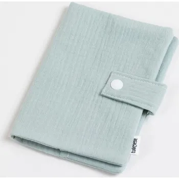 Obal na doklad Tulimese Obal mušelínový mentolový