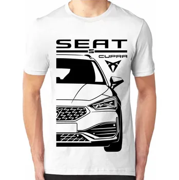 Pánské tričko Seat Leon 4 Cupra Pánské Tričko Khaki 2XL