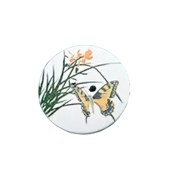 Knoflík Knoflík dřevěný - kouzelný knoflík V (3,0 cm)