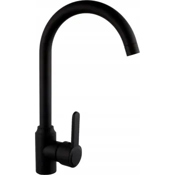 Vodovodní baterie Stojánková kuchyňská baterie Laveo PIRI černá