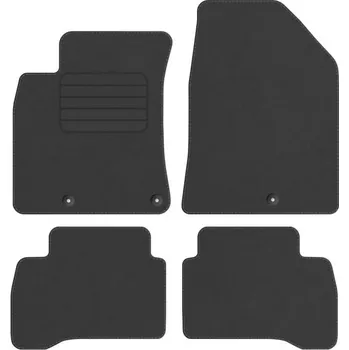 autokoberec Kobercové rohože Edecor velurové 4 ks