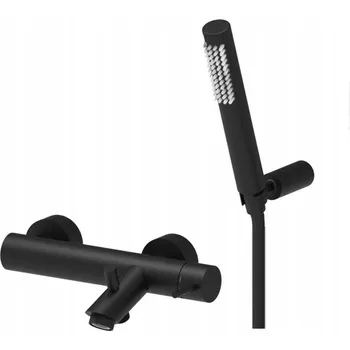 Vodovodní baterie Nástěnná vanová baterie páková Paffoni PF černá