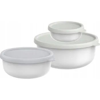 Dóza na potraviny MEPAL SADA 3 DÓZ LUMINA 2.0 250ML + 750ML + 1500 ML BÍLÁ