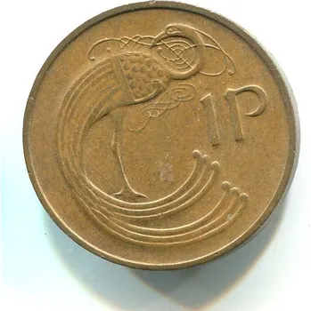 IRSKO. 1 penny 1976.