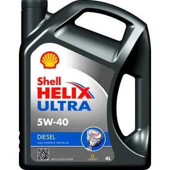 Provozní kapalina Motorový olej SHELL SHE5W40D4-KAR