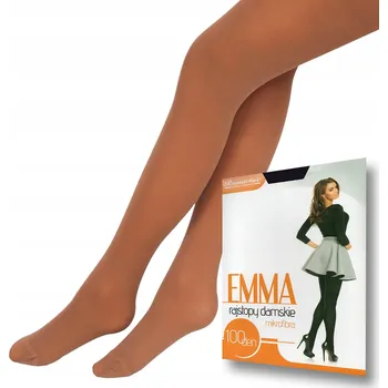 Dámské punčochy Hladké Punčocháče Romartex EMMA 100den béžové, velikost 4