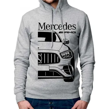 Pánská mikina Mercedes AMG W213 Facelift Pánska Mikina Šedá XL