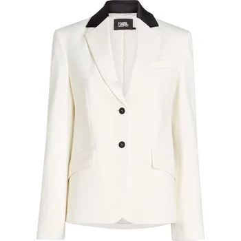 Dámské sako BLEJZR KARL LAGERFELD PUNTO JACKET OFF WHITE