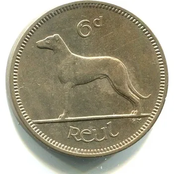 IRSKO. 6 pence 1967.