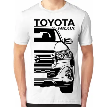 Toyota Hilux 8 Pánské Tričko Khaki M