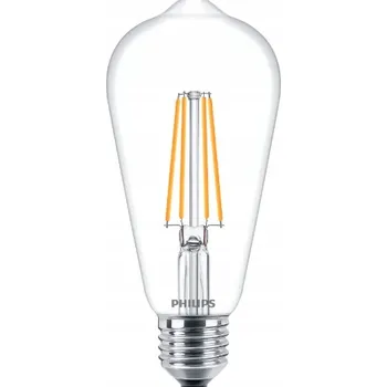 Žárovka LED žárovka E27 FILAMENT VINTAGE PHILIPS 7,2W 2700K teplá dekorativní