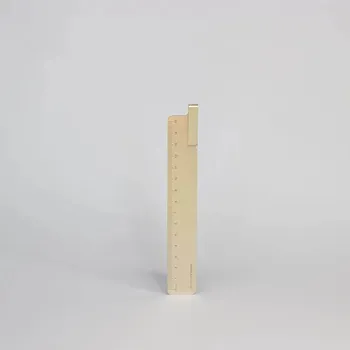 pravítka KACO Ruma pravítko se záložkou, zlatá champagne