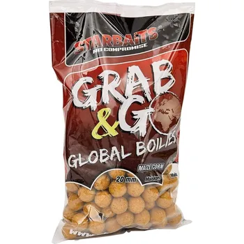 Boilies Proteinové kuličky Starbaits Grab Go Global 5 kg 20 mm SLADKÁ KUKUŘICE 87717