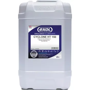 Příslušenství ke kompresoru Exol Cyclone HT 150, olej pro kompresory s posuvnými lopatkami, kompresorový olej, ISO VG 150, 25l (Exol Lubricants Limited)