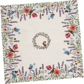 ubrus Gobelínový ubrus na stůl 97x100 cm, provensálský styl, ručně tkaný, dárek