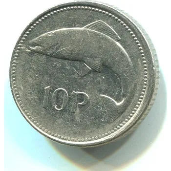 IRSKO. 10 pence 1995. KM-29