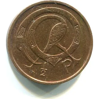 IRSKO. 1/2 Penny 1971.