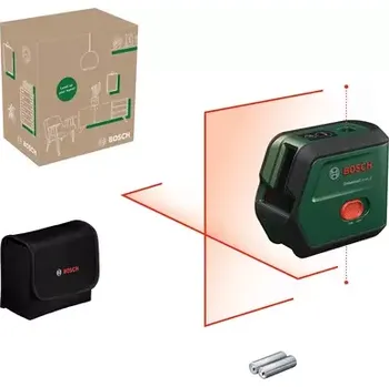 Měřící laser Křížový laser Bosch UniversalLevel 2 Basic - 660nm, 0.45kg, měkká úložná brašna (0603663FZ0)