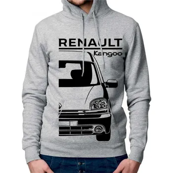 Pánská mikina Renault Kangoo 1 Pánska Mikina Šedá S
