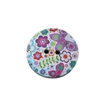 Knoflík Knoflík dřevěný - kouzelný knoflík IV (3,0 cm)