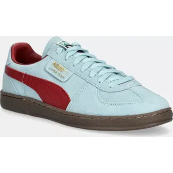 Pánské tenisky Semišové tenisky Puma Super Team SD tyrkysová barva, 398528, 40.5, 66X