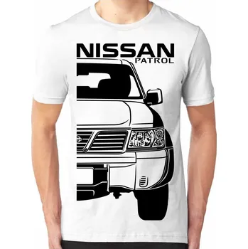 Nissan Patrol 5 Pánsky Tričko Khaki L