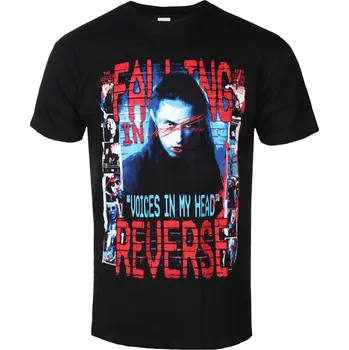 Pánské tričko Tričko metal pánské Falling In Reverse - Voice Collage - ROCK OFF - FIRTS08MB - M