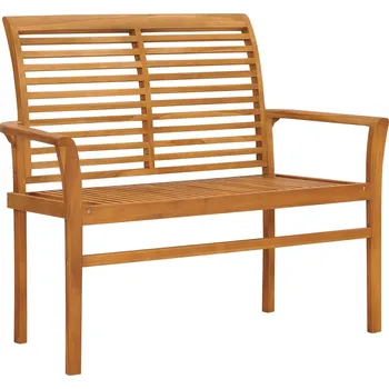 Zahradní lavice Zahradní lavice 112 cm masivní teakové dřevo